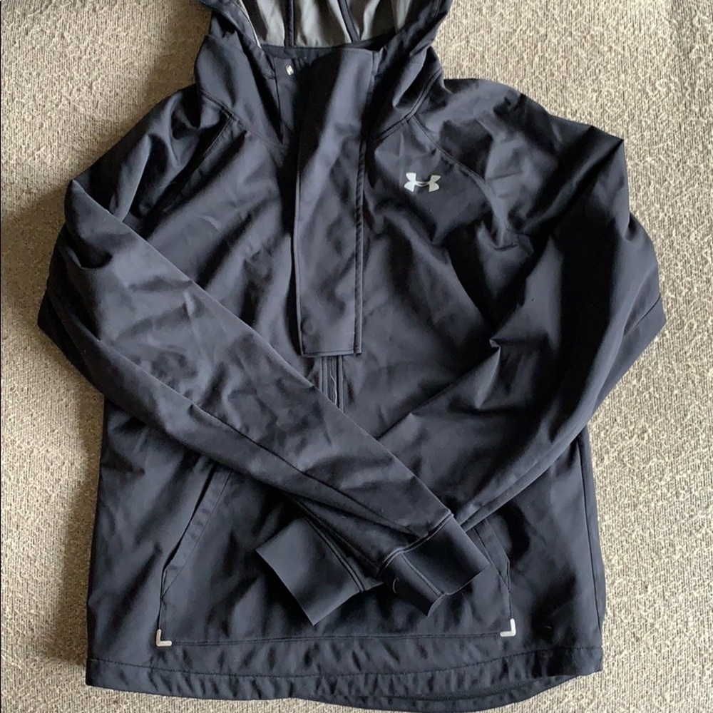 Double lined UA heat gear pull over